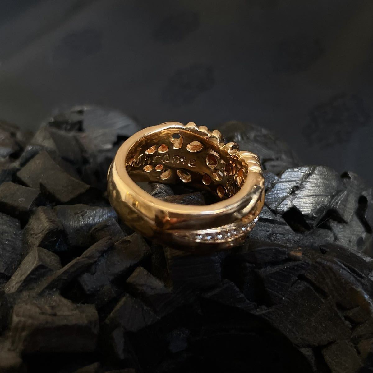 CHROME HEARTS クロムハーツ ホノルル直営店 正規品 22K RNG K&T 