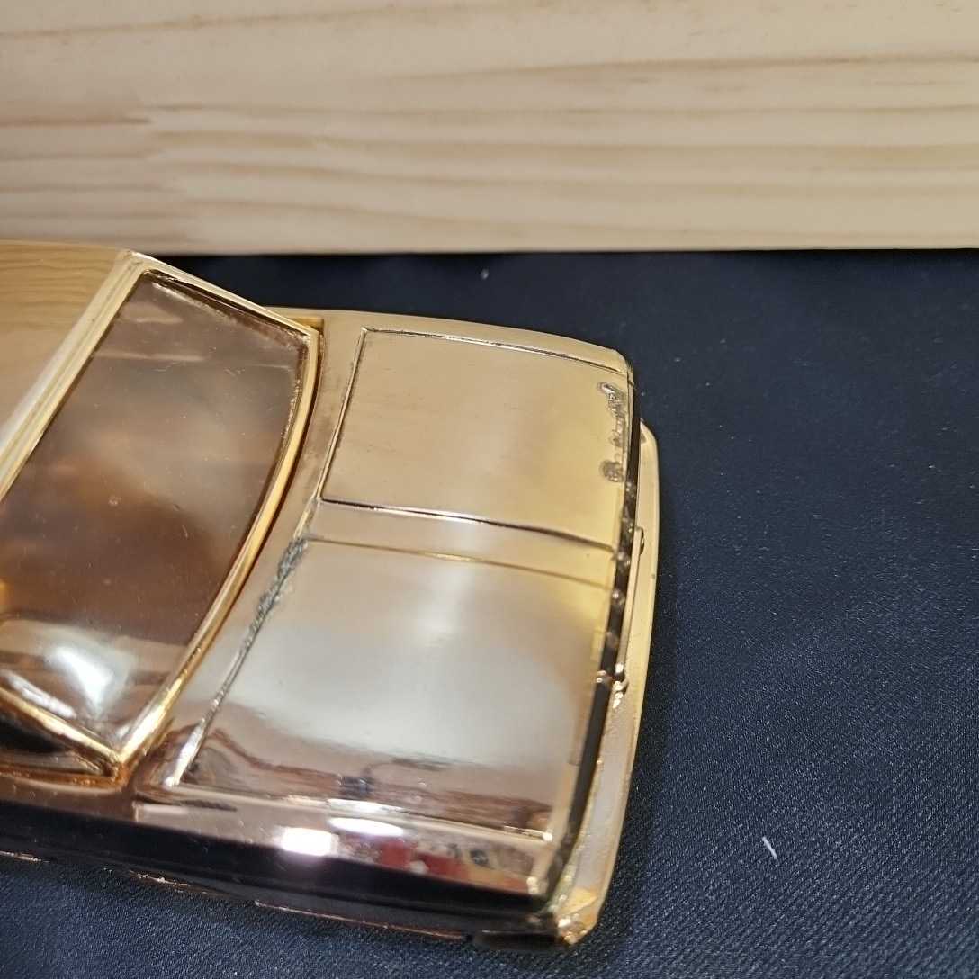 u 【現状品】日産シガレットケース オルゴール付き ゴールド u 【現状品】日産シガレットケース オルゴール付き ゴールド