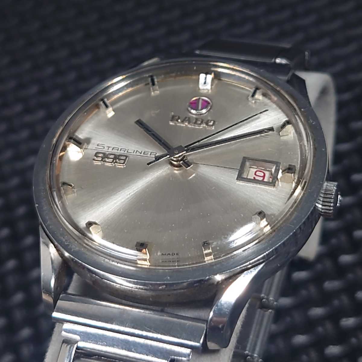 RADO STARLINER 999 11731 water sealed ラドー スターライナー999 