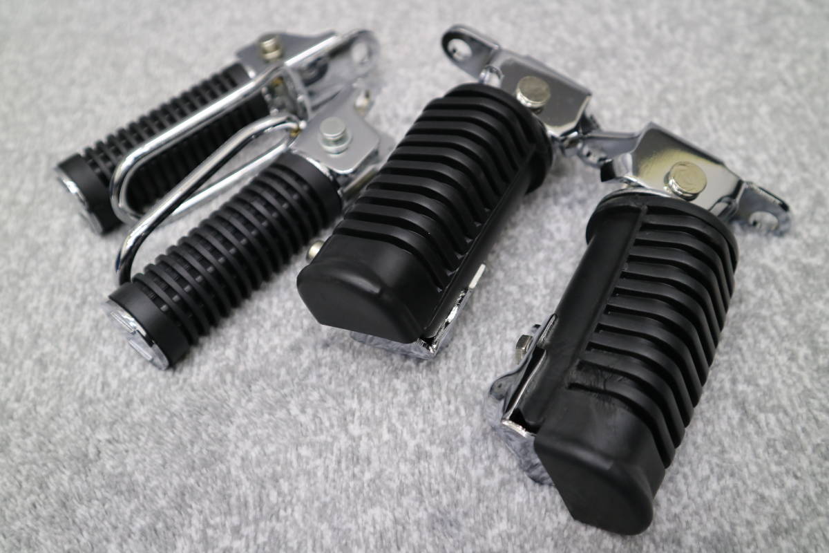 CBX400F　ステップ　フロント/CBX550Fメッキ 純正タイプ CBX400F 前後 ステップ メッキ / CBX550F NC07 PC04純正 タイプ