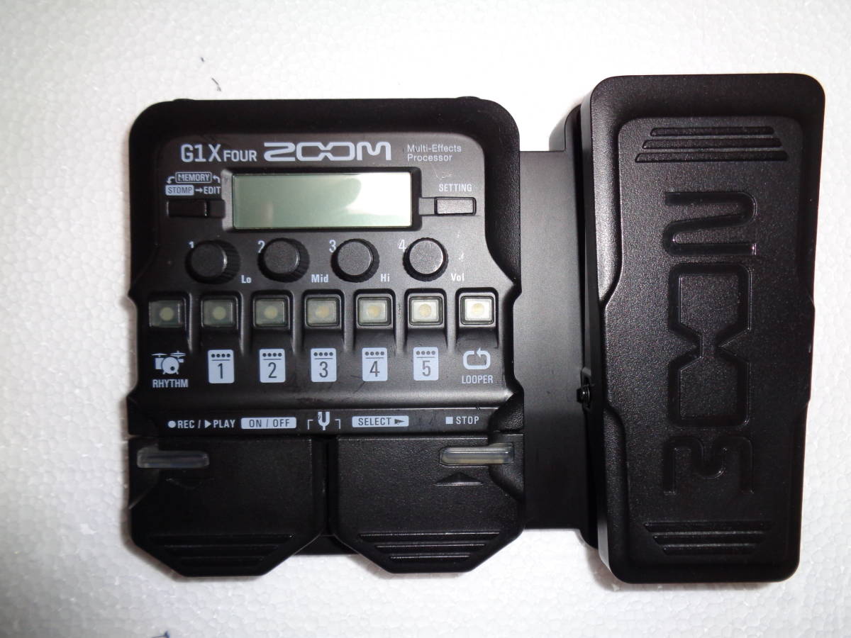 ZOOM / G1X FOUR -純正ACアダプター付- ギター用マルチエフェクター