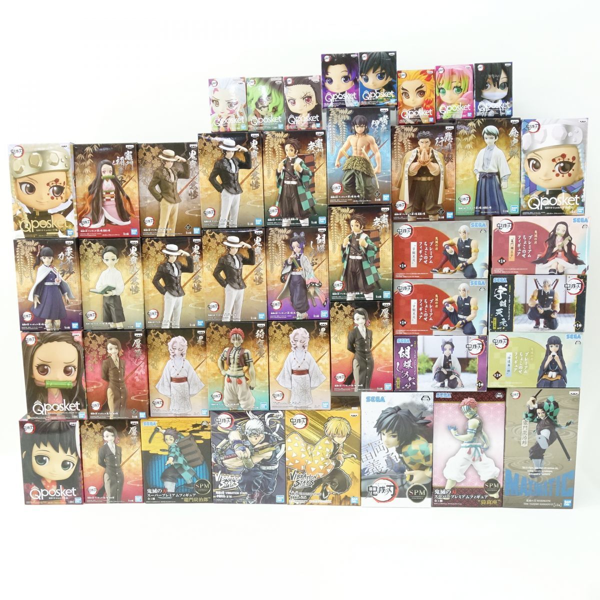 084)未開封 鬼滅の刃 プライズ Qposket SPM 日輪刀 ちょこのせ