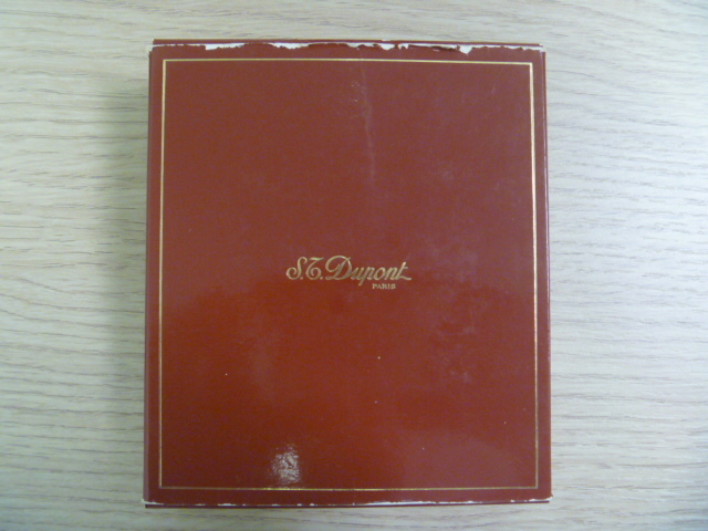 S.t. Dupont　デュポン　ガス ライター　ライン1 小型　ゴールド　箱付き