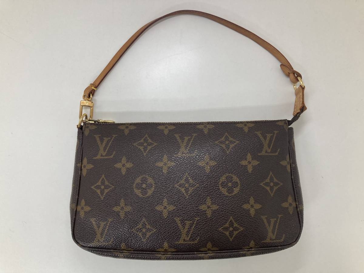 LOUIS VUITTON / BJ0050 ルイヴィトン ポシェットアクセソワール モノグラム ハンドバッグ 中古品