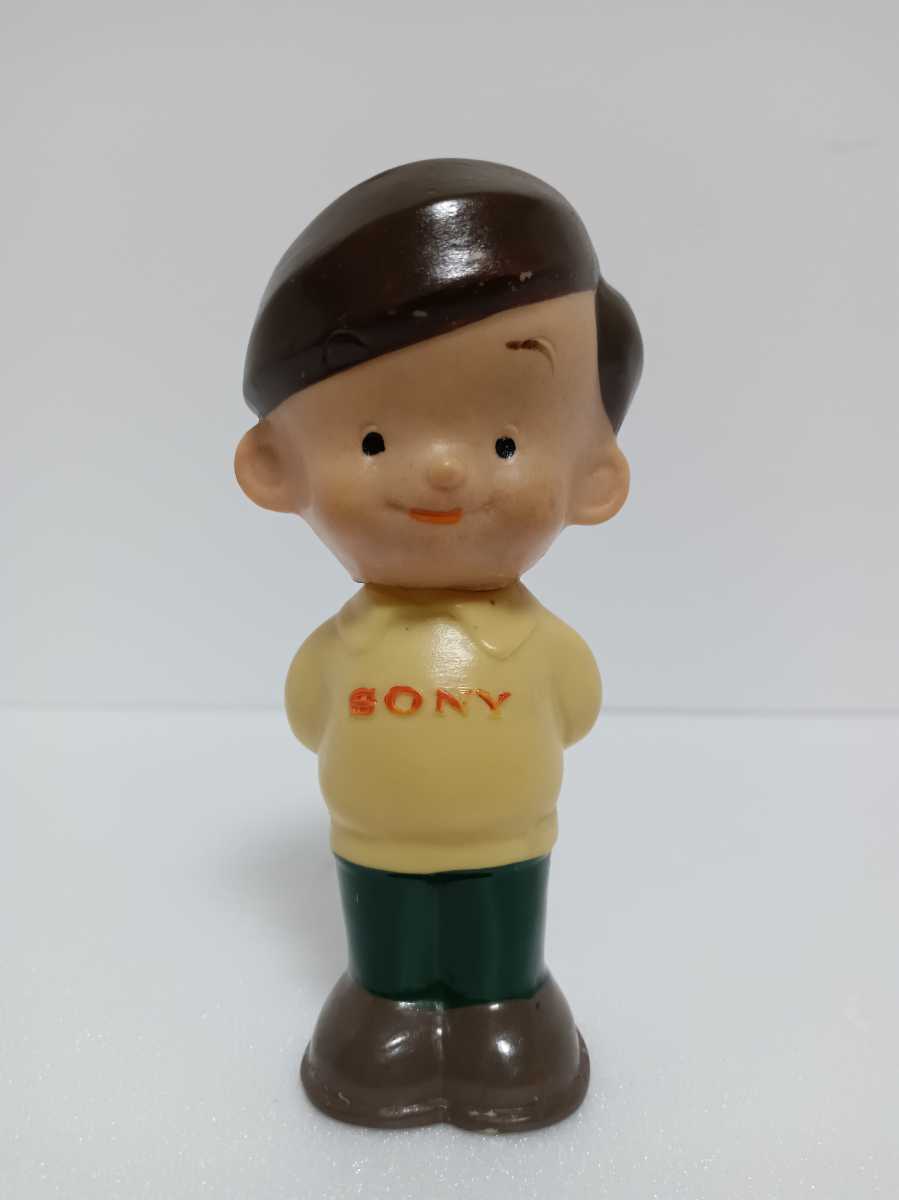③約10cm SONY ソニー坊や ソフビ/昭和レトロ/アンティーク/企業物