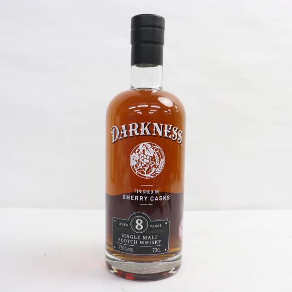 DARKNESS（ダークネス） 8年 シェリーカスク 47.8％ 700ml S23A070018