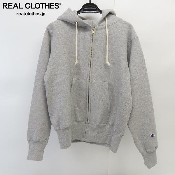 人気定番，低価 Champion/チャンピオン REVERSE WEAVE/リバースウィーブ スウェット ジップアップパーカー C5-U102/L /060(パーカ)｜売買されたオークション情報、yahooの商品情報をアーカイブ公開 - オークファン 男性用