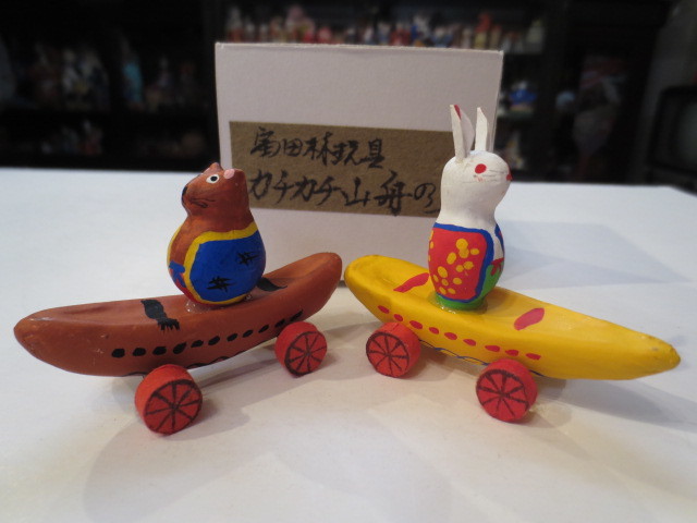 廃絶 富田林玩具 大阪鳩車 佐々木義昂 鷽車 郷土玩具 張子 復元玩具