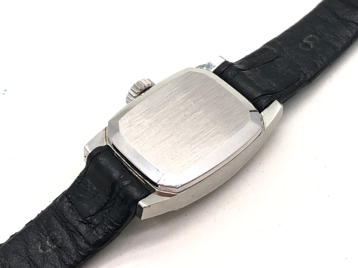 オメガ デビル 手巻き 腕時計 レディース 文字盤シルバー 稼働品 中古【sw0107102】