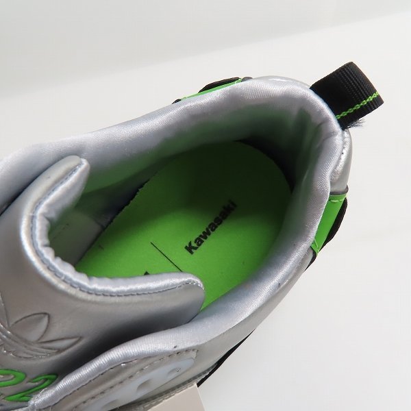 未使用】adidas/アディダス ZX22 KAWASAKI SILVER METALLIC/SILVER