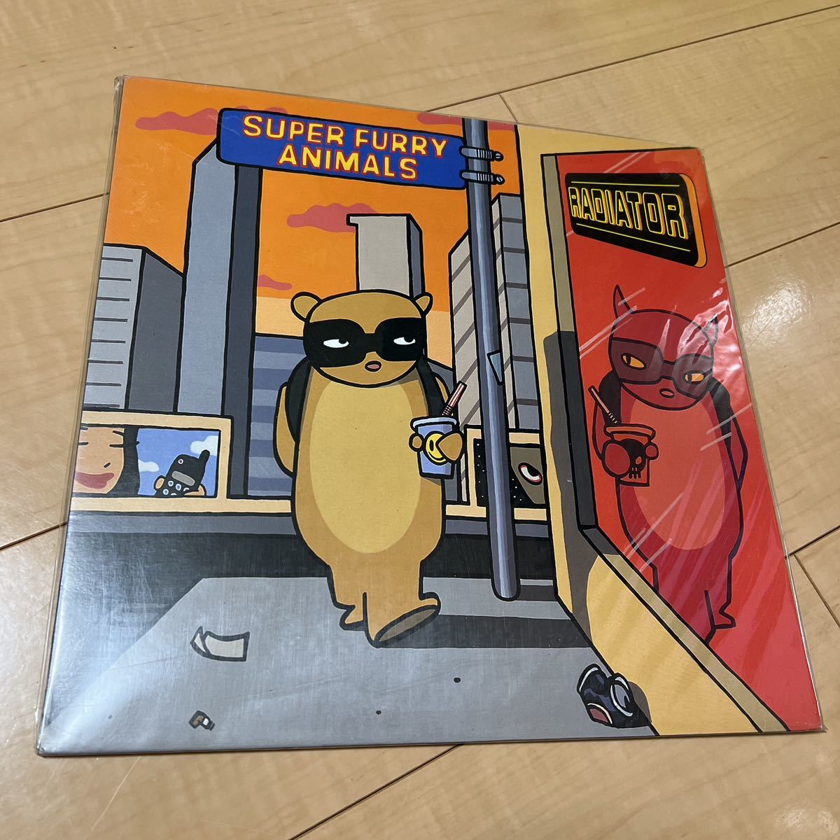 1997 Vinyl Super Furry Animals‎ Radiator 公式通販 未開封