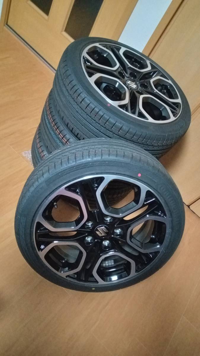 新車外し スイフトスポーツ ZC33S 純正ホイールタイヤ4本セット 新車外し スイフトスポーツ ZC33S 純正ホイールタイヤ4本セット