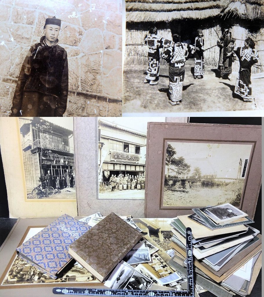 明治-戦前‐昭和レトロ 写真帖:古写真:アルバム 約3.6kg180枚！子爵森川 