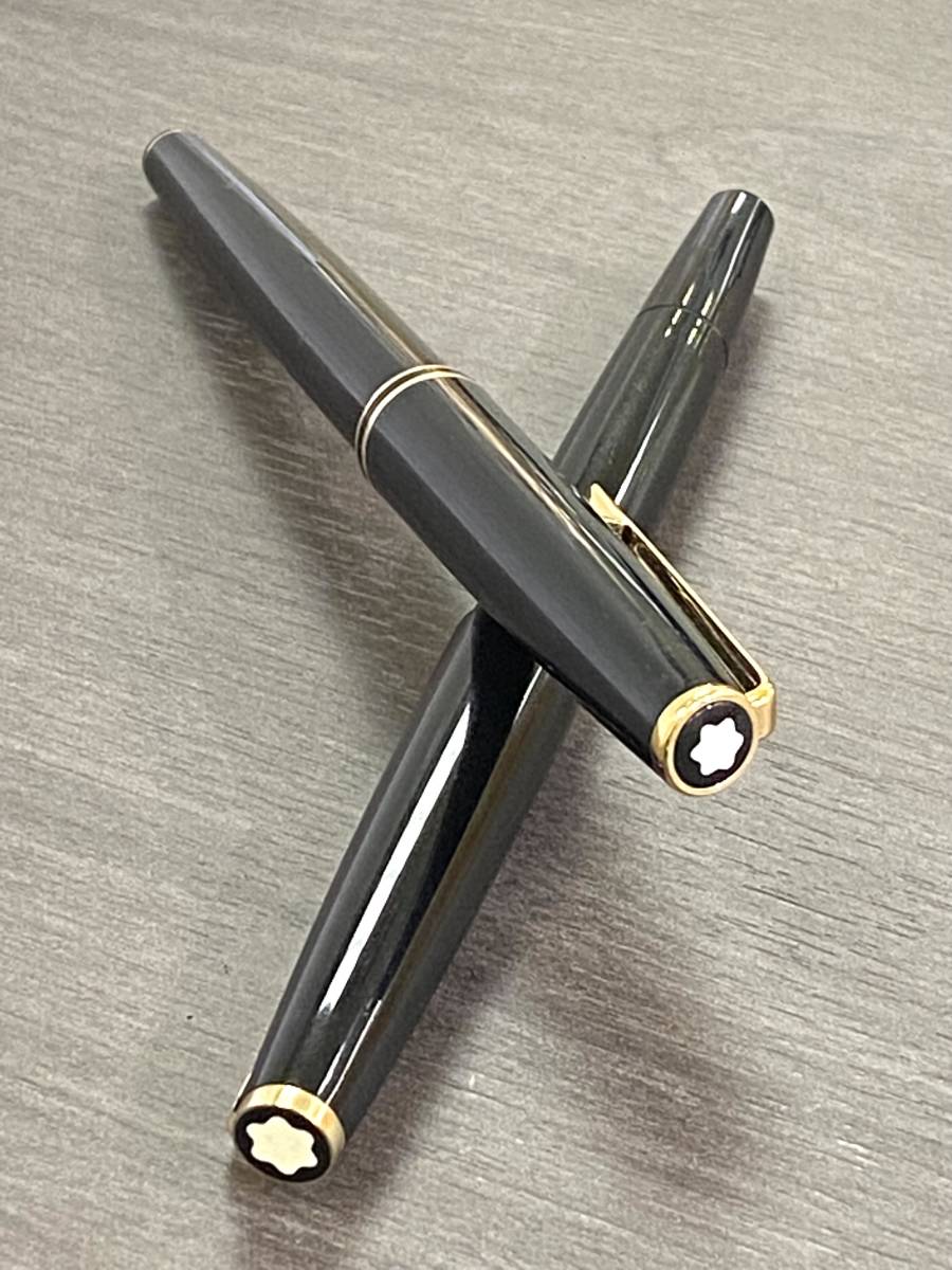267 MONT BLANC モンブラン 万年筆 クラシック ペン先585 2本まとめ