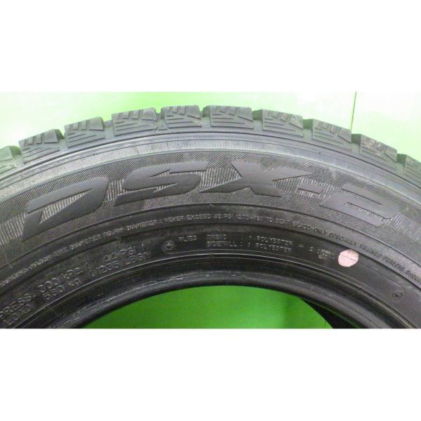 『全国送料無料』185/60R15 ダンロップ中古タイヤ 2本 ダンロップ DSX-2 185/70R14 4本／2015年製9分山スタッドレスタイヤ