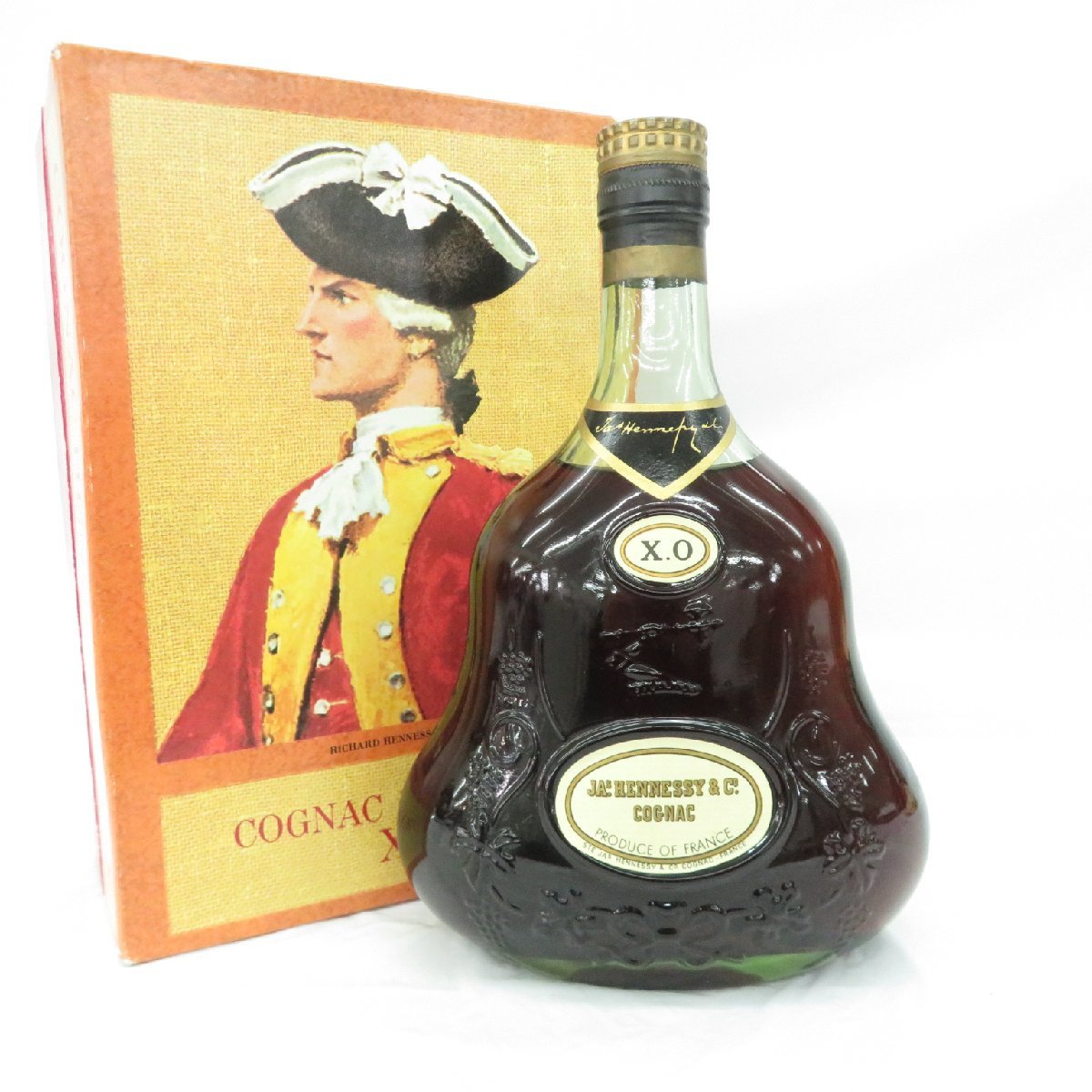 未開栓】JAs.Hennessy ジャズヘネシー XO 金キャップ グリーンボトル