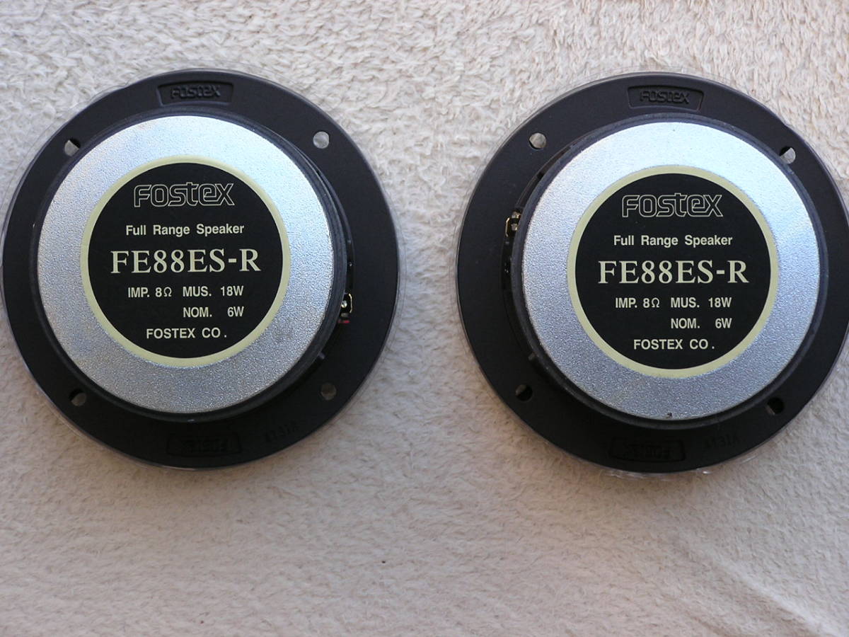 FOSTEX FE88ES FOSTEX 6N-FE88ES Full-Range Speaker Unit 8Ω pair