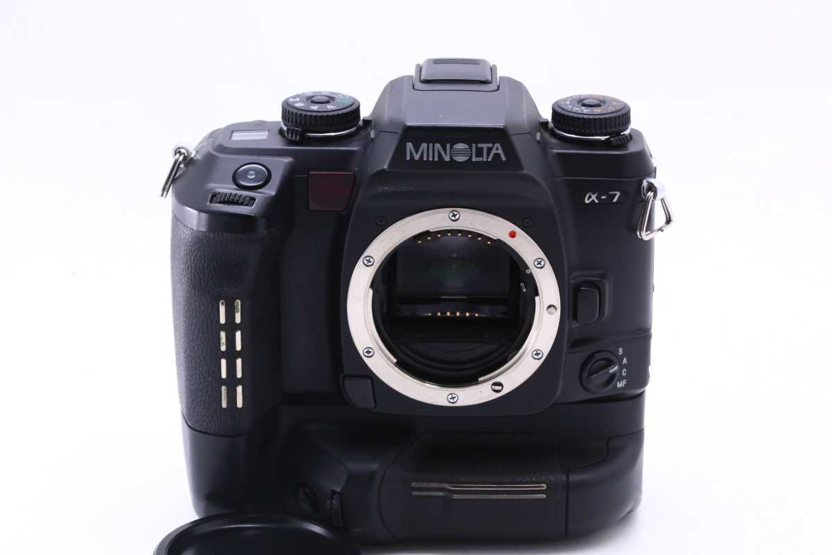 ☆良品☆ ミノルタ MINOLTA α7 ボディ + VC-7 縦位置グリップ #8429