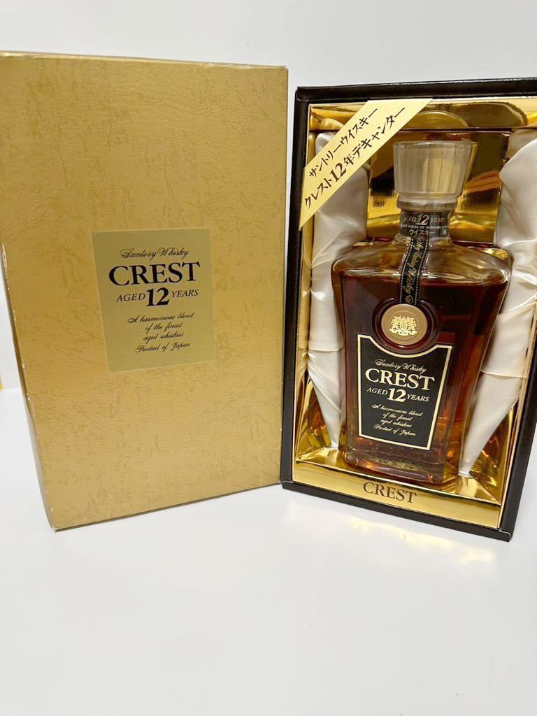 未開栓】SUNTORY CREST 12 サントリー クレスト ウイスキー サントリー