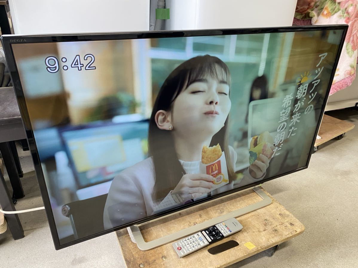 液晶テレビ 東芝 REGZA 43インチ ジャンク扱い レグザ LED 映像機器 40