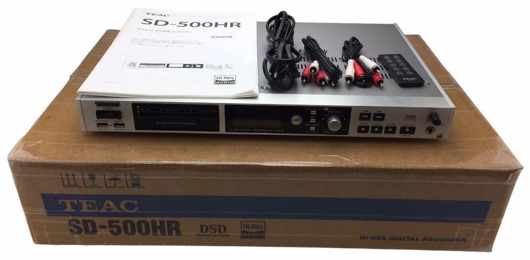 001875) ティアック ハイレゾ・DSD対応マスターレコーダーTEAC SD-500HR