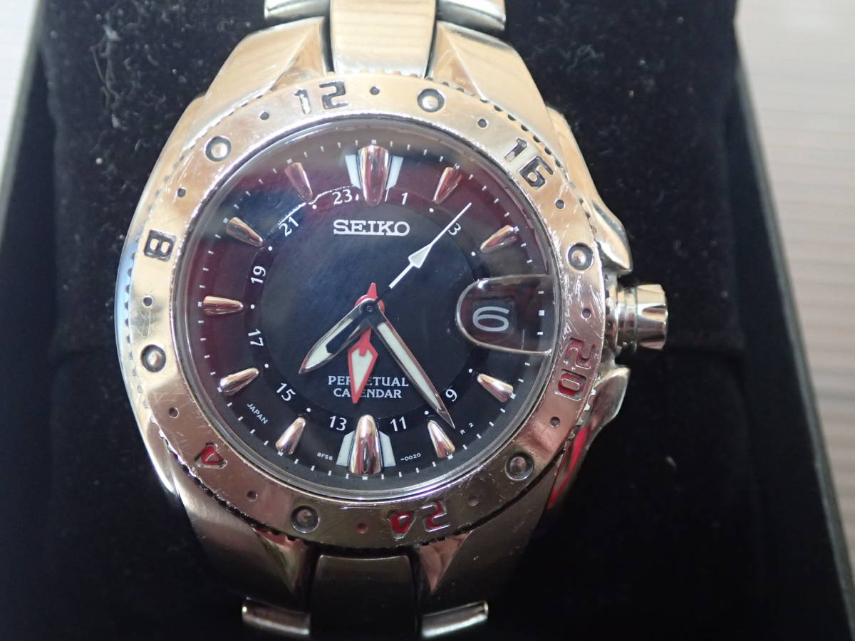 SEIKO セイコー PERPETUAL CALENDAR パーペチュアルカレンダー 8F56