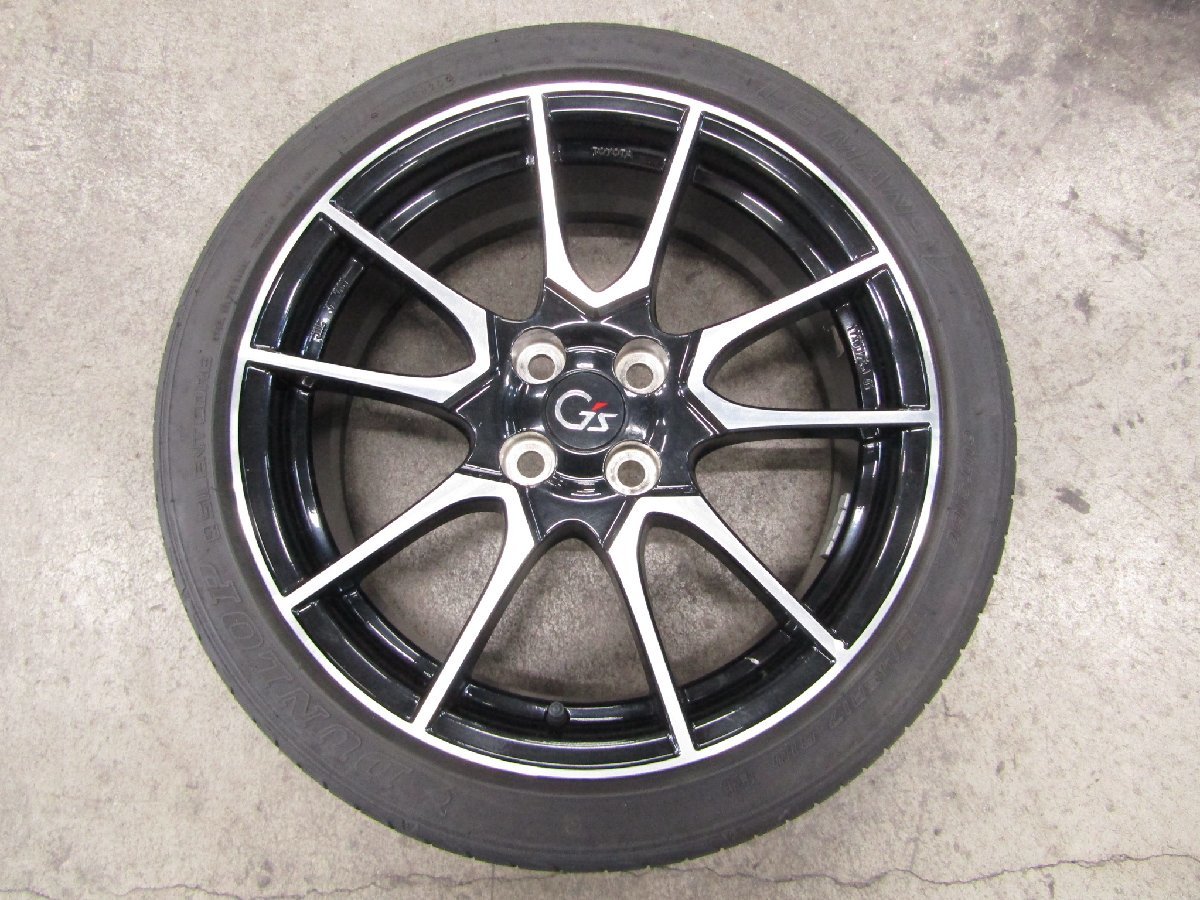 ○[81C*]③ NHP10 アクア 純正 17×6.5J+41 100-4穴【20年製】DUNLOP LE 
