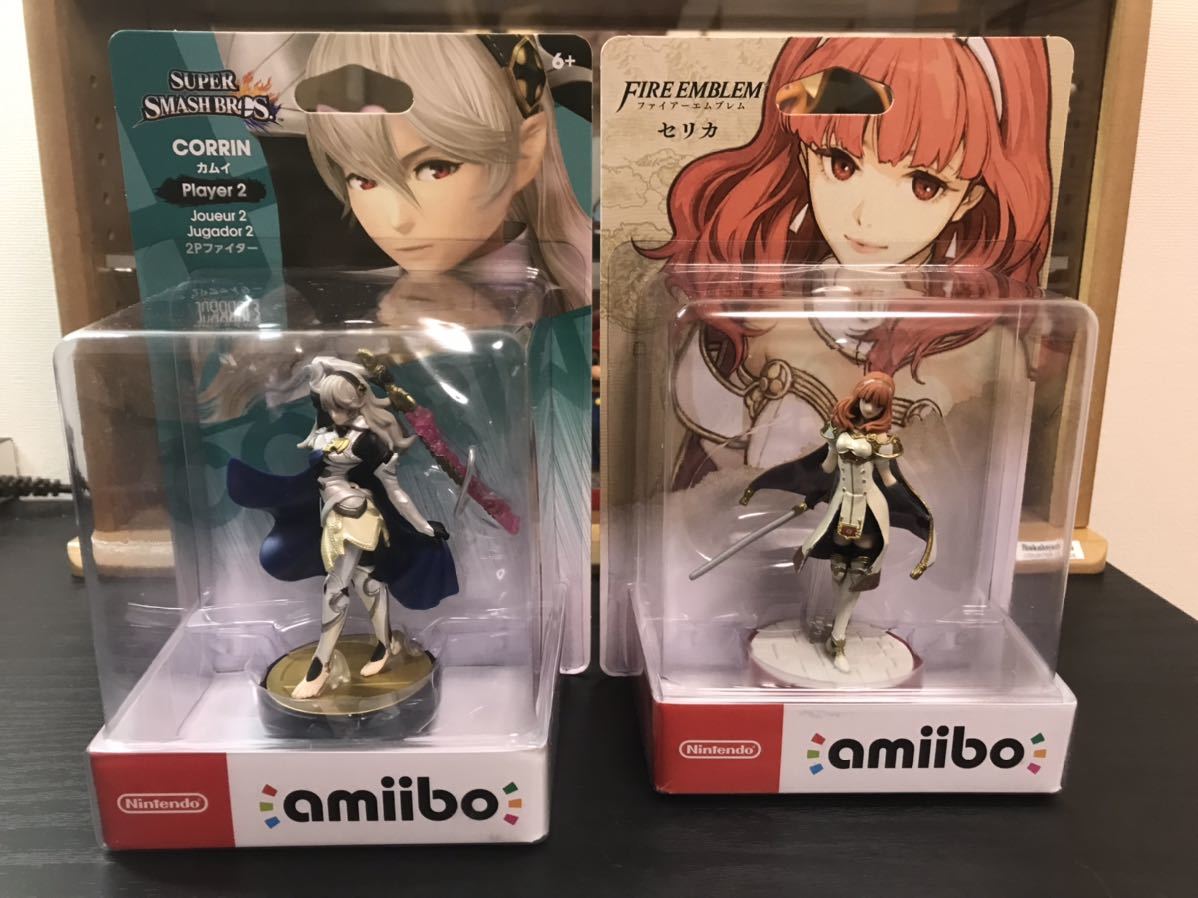 1円スタート】amiibo カムイ2P セリカ Switch ニンテンドースイッチ