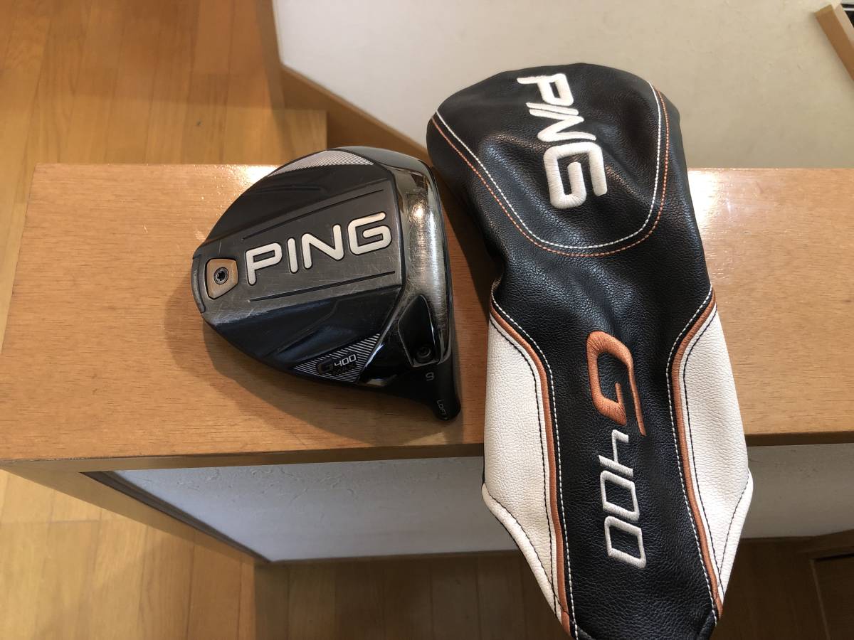 PING G400MAX 9° ドライバーヘッド+ヘッドカバー! G400 PING G400MAX 9° ドライバーヘッド+ヘッドカバー! G400