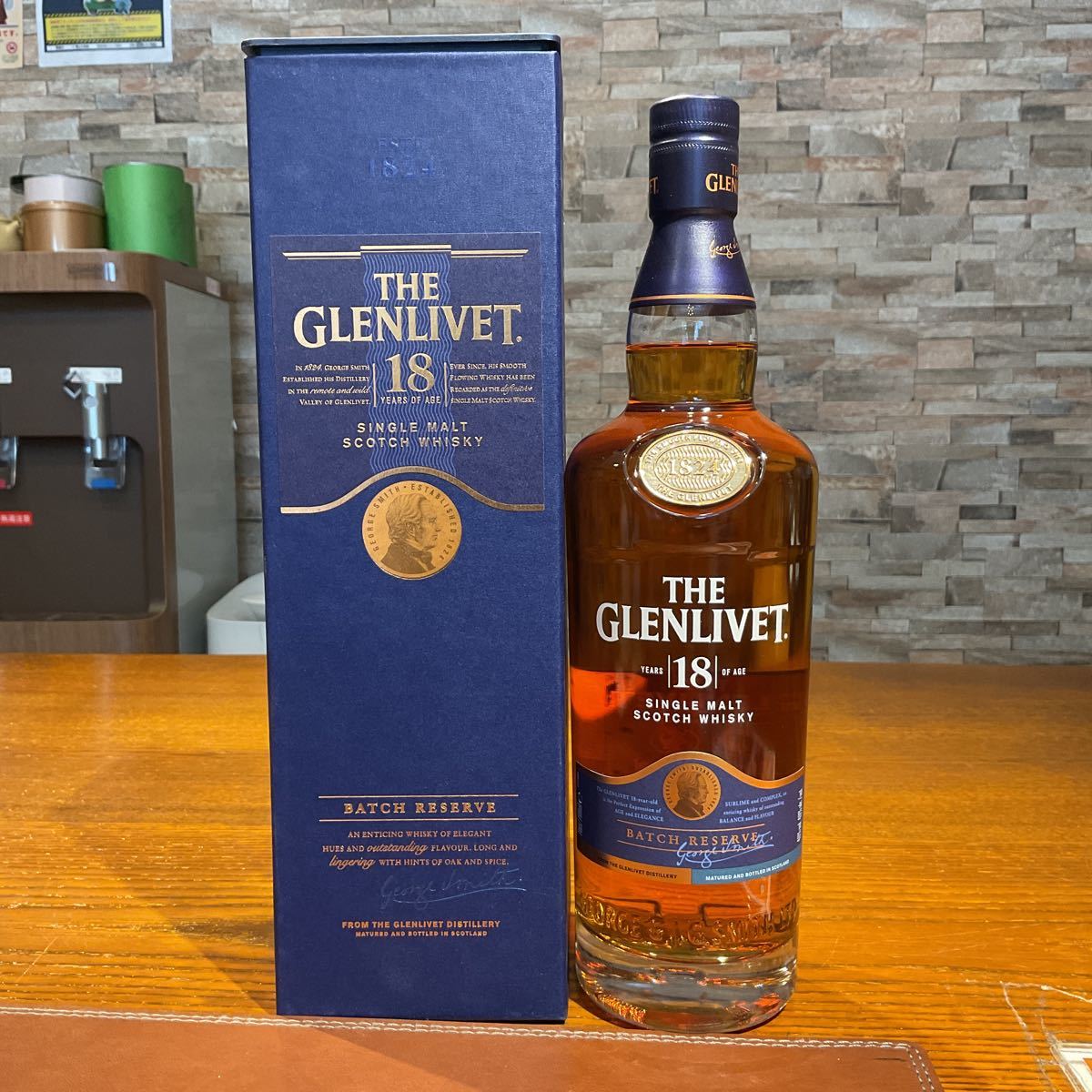 102 【未開栓】 THE GLENLIVET/グレンリベット 18年 バッチ リザーブ