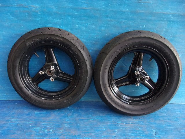T【111】ホンダ NSR50 前期 純正 ホイール 前後セット NSR80 エイプ