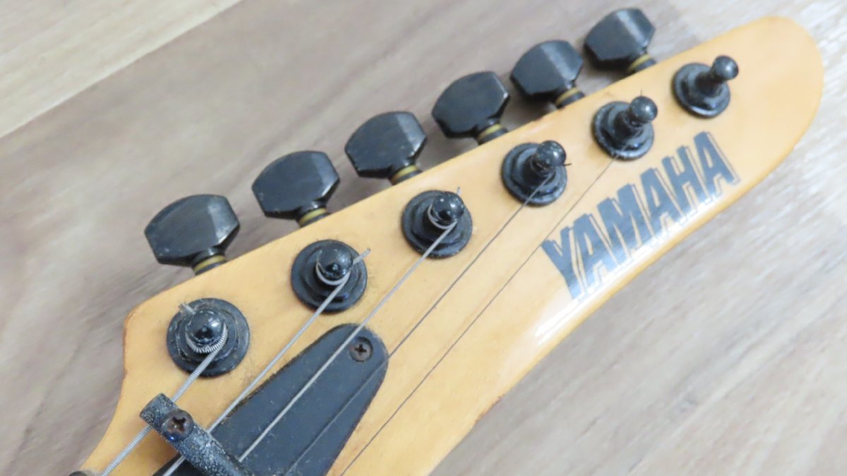 ジャンク☆YAMAHA ヤマハ MG-MⅢ CUSTOM B`z 松本孝弘モデル ゼブラ 