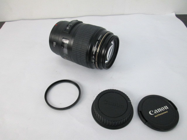 Canon キャノン MACRO LENS EF 100mm 1:2.8 レンズ 1:14安0.5/17