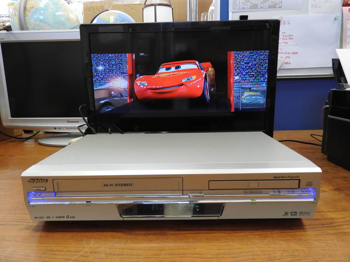 Victor ビクター◇VHSビデオ一体型 DVDレコーダー HR-DV3 2003年製