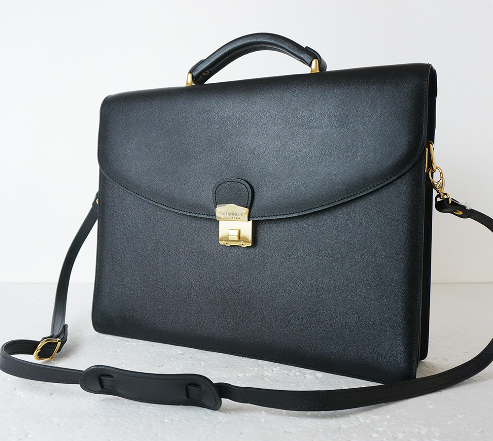 美品 ルタヌア LE TANNEUR 2WAY 仏国会議員公式ビジネスバッグ レザーブリーフ ビジネスバッグ ダイヤルロック 2001