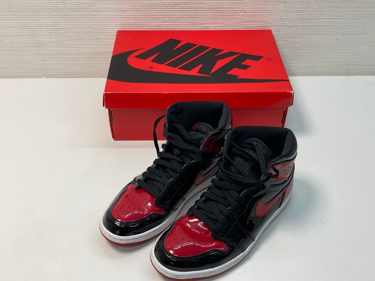 ☆06-1619】□中古□中古品 NIKE ナイキ 555088-063 AIR JORDAN 1 エア 