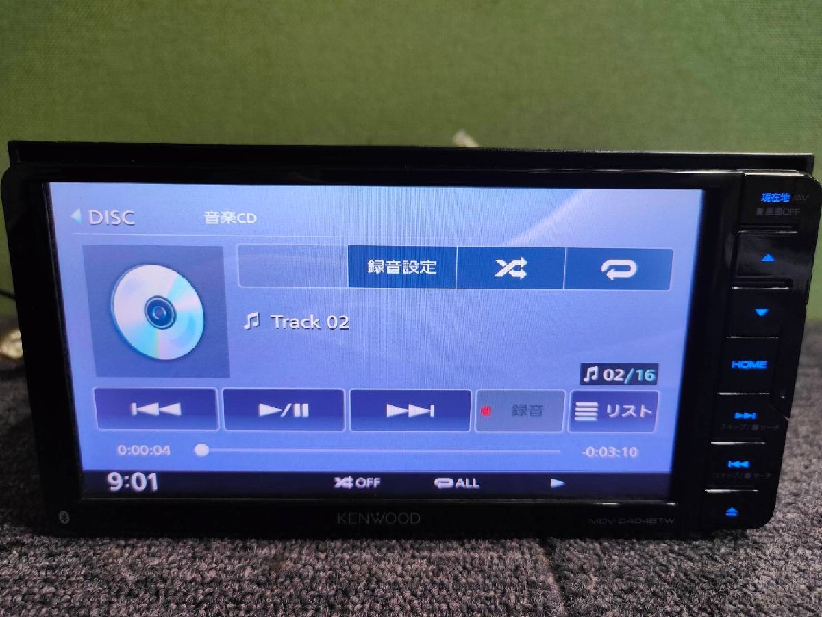 KENWOOD ケンウッド MDV-D404BTW カーナビ　2016年 KENWOOD ケンウッド MDV-D404BTW カーナビ 2016年ブランド公式通販