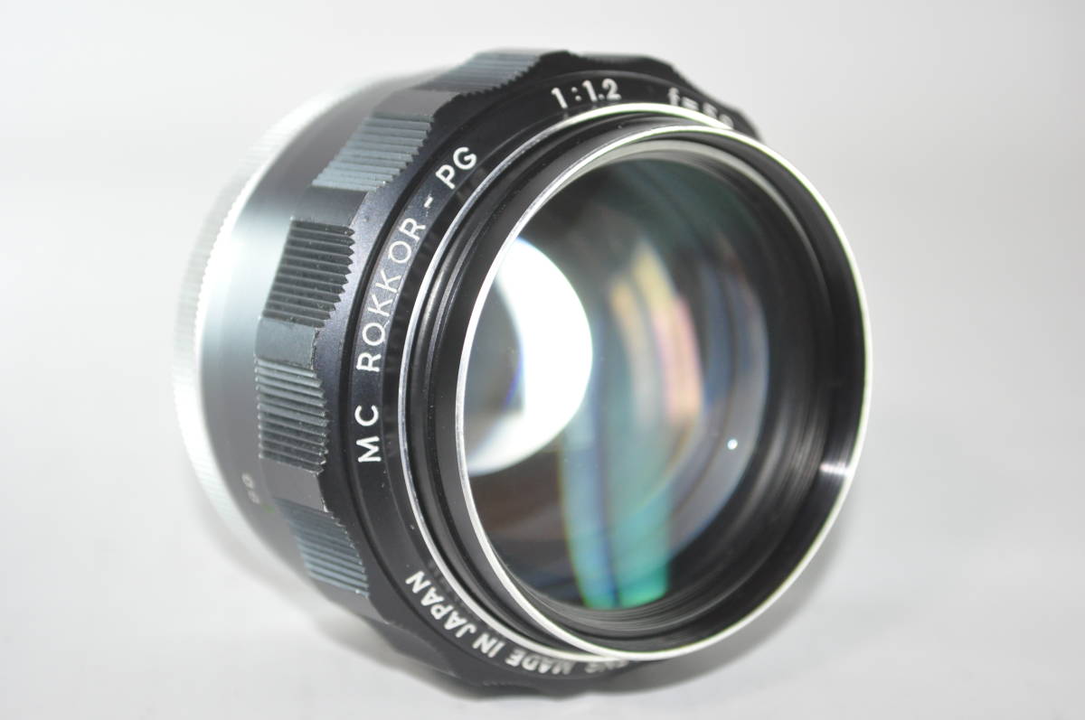 ☆整備実写品 Minolta ミノルタ MC ROKKOR-PG 58mm F1.2【鷹の目レンズ】