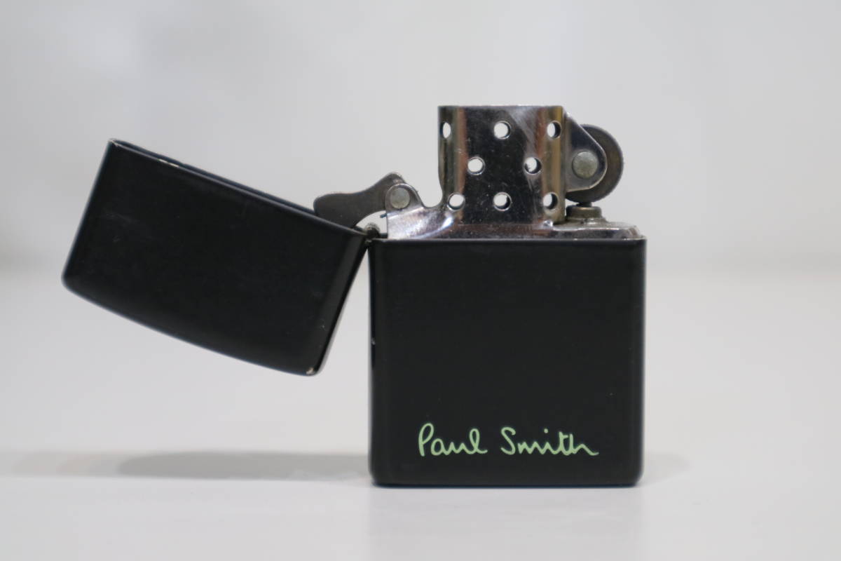 zippo 希少 ポールスミス Paul Smith ブラック マット加工 XV 1999年製
