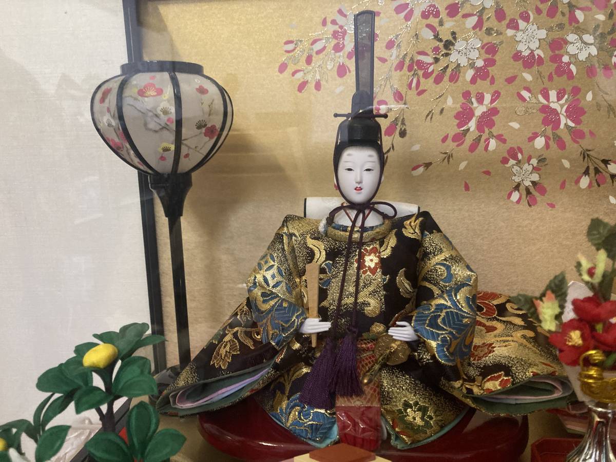 秀月雛人形お雛さま2個セット 秀月 雛人形 お雛様 ケース入り おひなさま