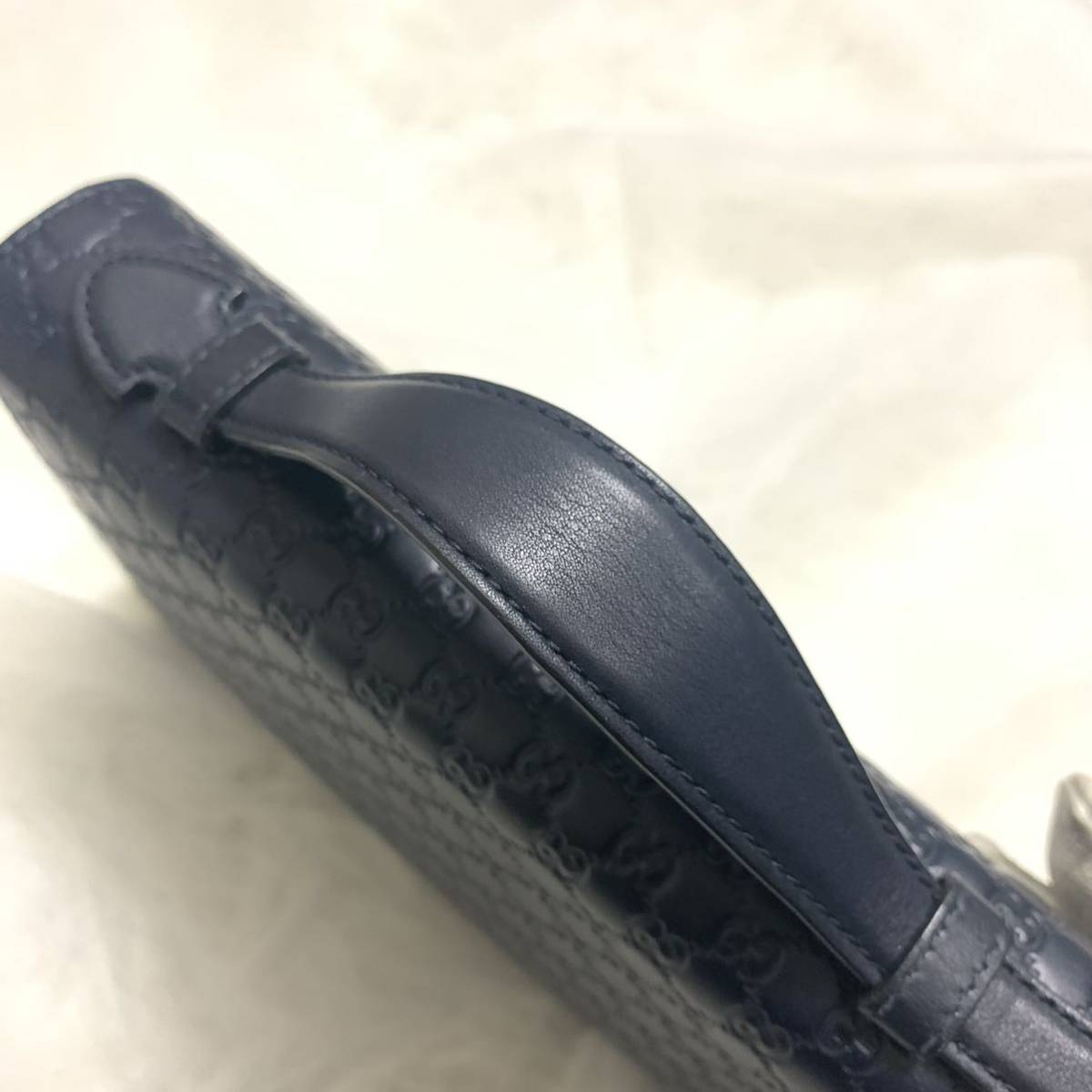 極美品☆グッチ GUCCI トラベルケース ダブルファスナー