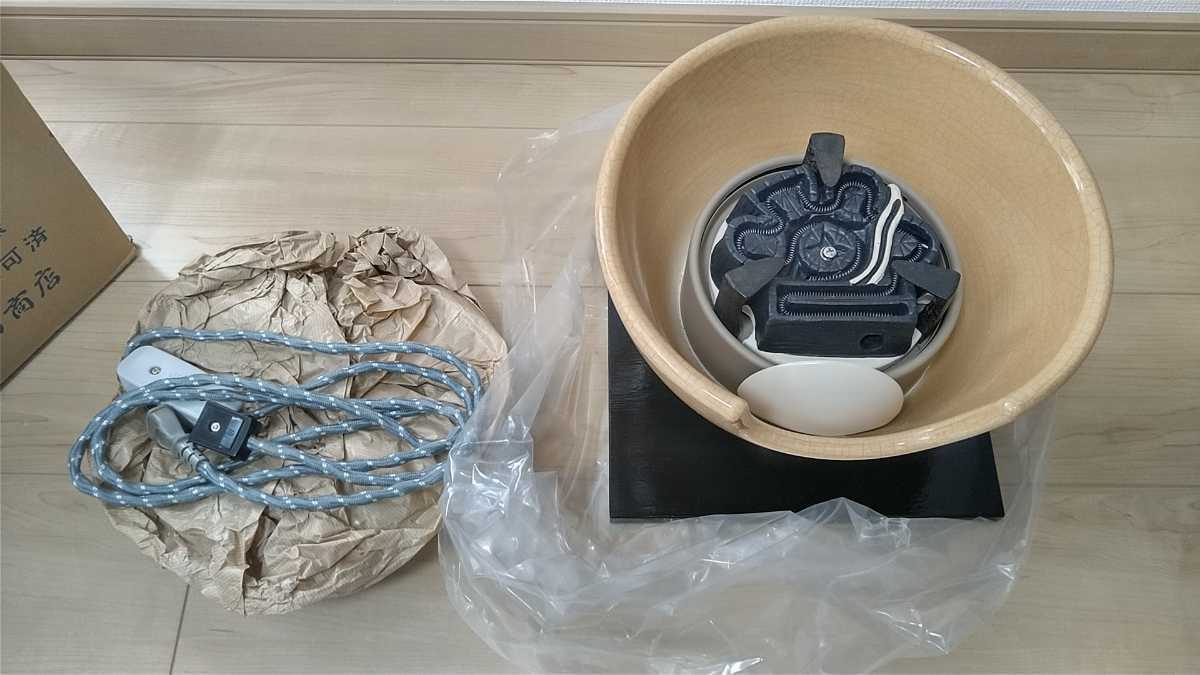 風炉型電熱器（株式会社野々田商店） 野々田商店 風炉型電熱器
