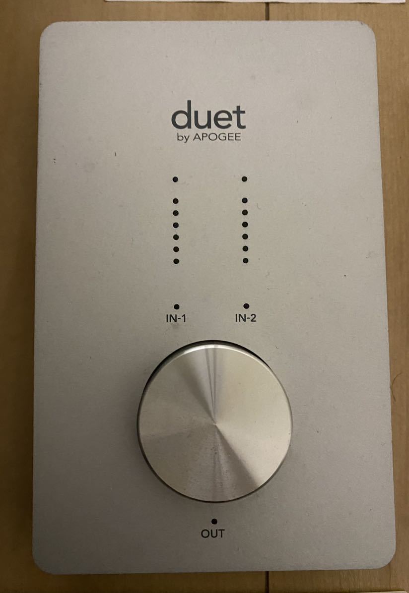 APOGEE DUET オーディオインターフェース Fire Wire→THUNDER BOLT1変換付き
