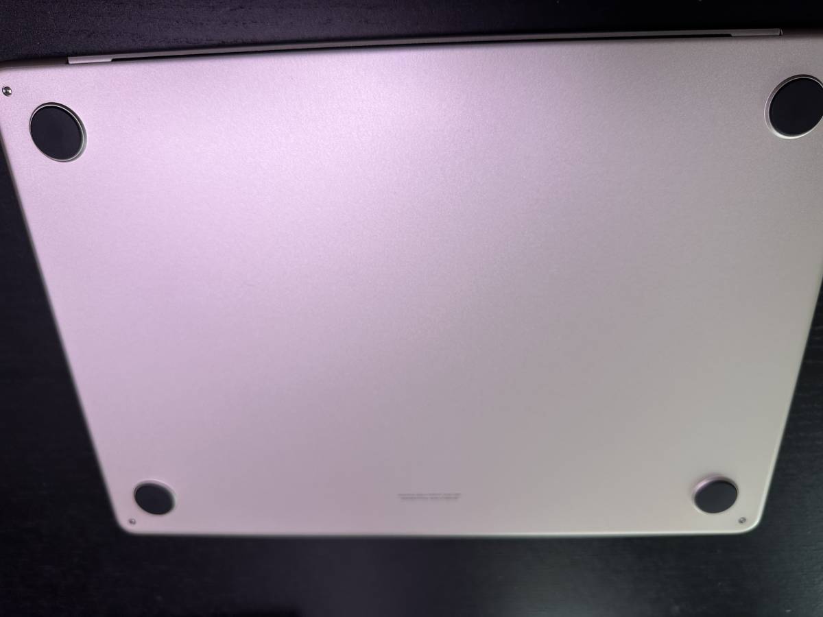 極美品 MacBook Air M2 2022 13.6インチ 8GBメモリ 512GB SSD MLY23J/A 