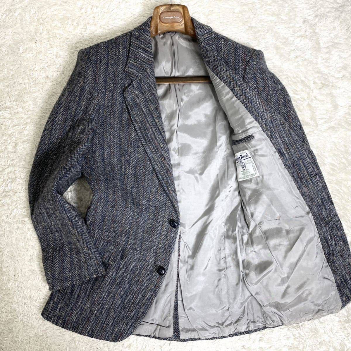 ハリスツイード【圧巻のヘリンボーン】Harris Tweed ツイード 