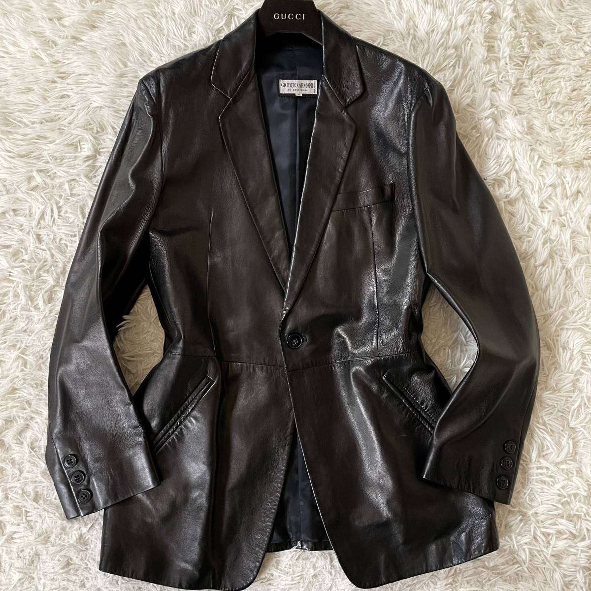 希少XL相当！ジョルジオアルマーニ 【極上の逸品】 GIORGIO ARMANI 