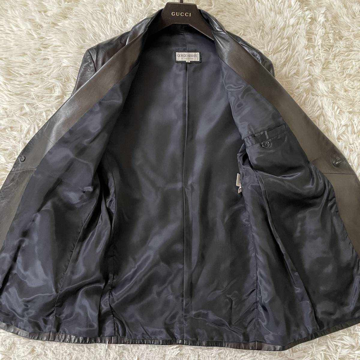 希少XL相当！ジョルジオアルマーニ 【極上の逸品】 GIORGIO ARMANI 