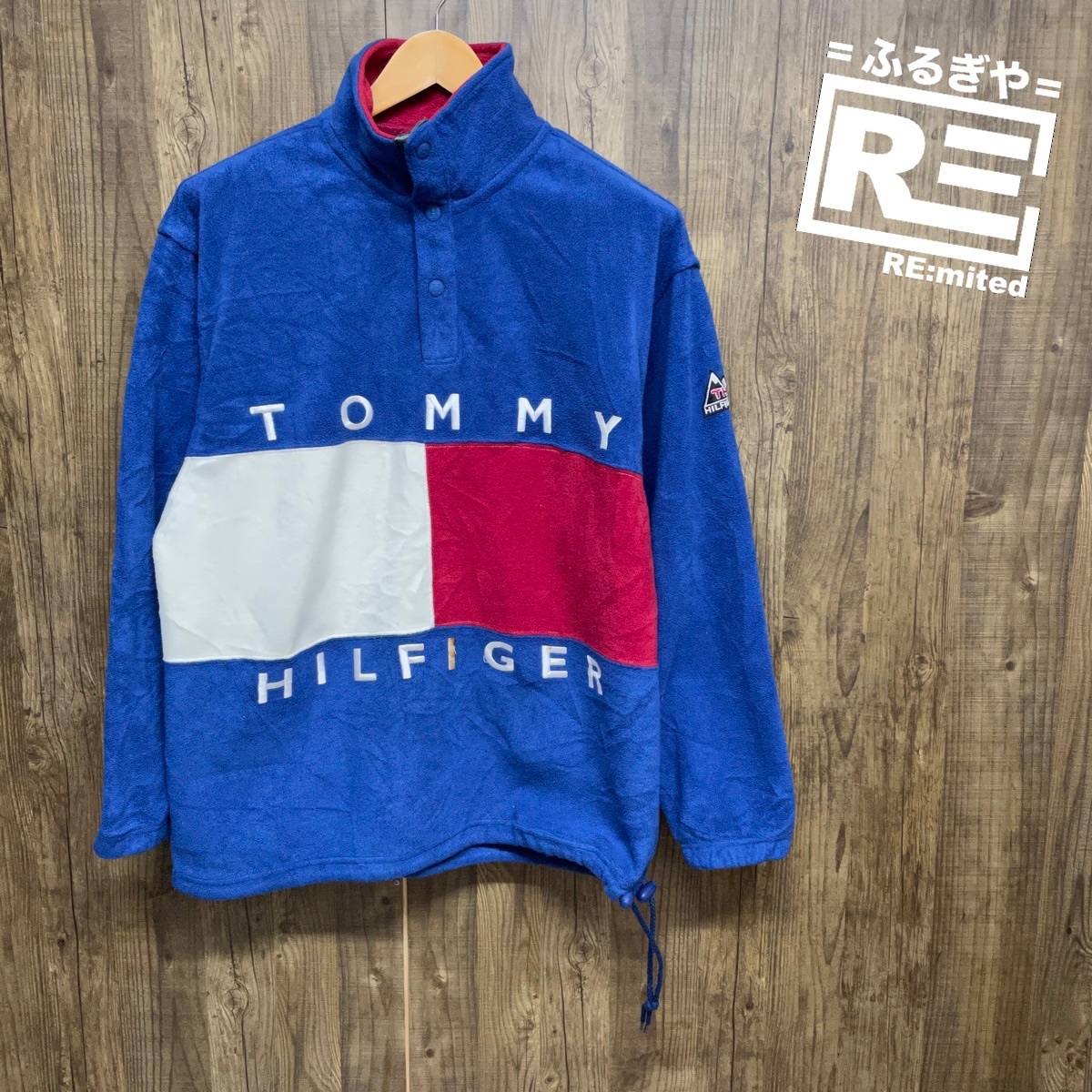 TOMMY HILFIGER トミーヒルフィガー フリース プルオーバー メンズ S 