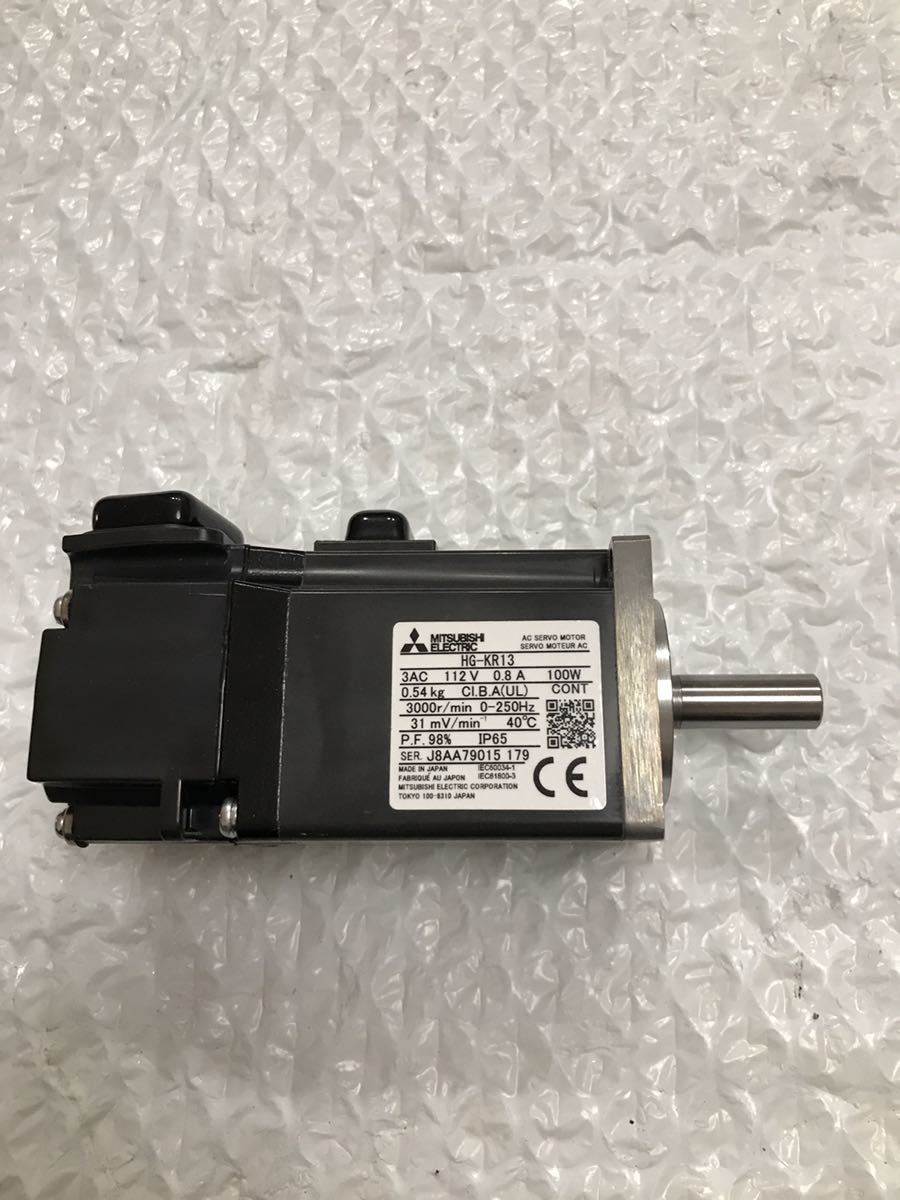 新品 三菱電機 MITSUBISHI HG-KR13B ACサーボモーター 6ヶ月保証 新品 三菱電機 MITSUBISHI HG-KR13B ACサーボモーター 6ヶ月保証