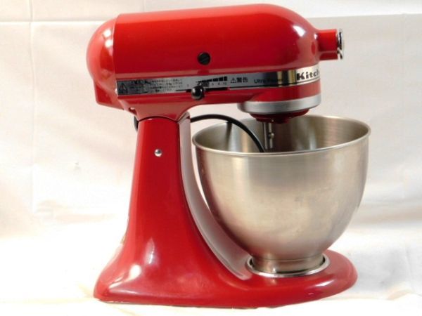 25☆KitchenAid スタンドミキサー 9KSM95ER エンパイアレッド アメリカ